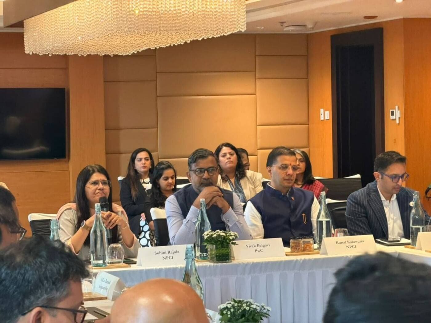 Panel of senior leaders in conversation